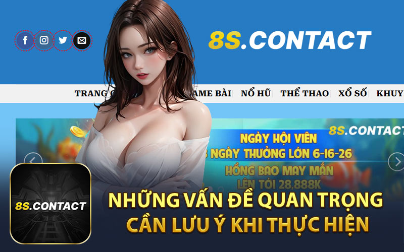 Những Vấn Đề Quan Trọng Cần Lưu Ý Khi Thực Hiện